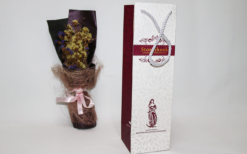 手袋印刷,手袋設計,紅酒手袋印刷設計